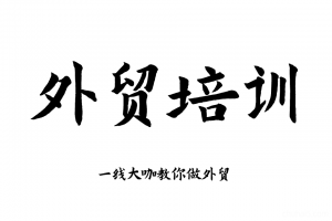 外贸教程，外贸客户开发新手课程，外贸业务员培训视频出海教学